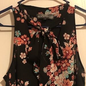 FLORAL High- Low Top Size S